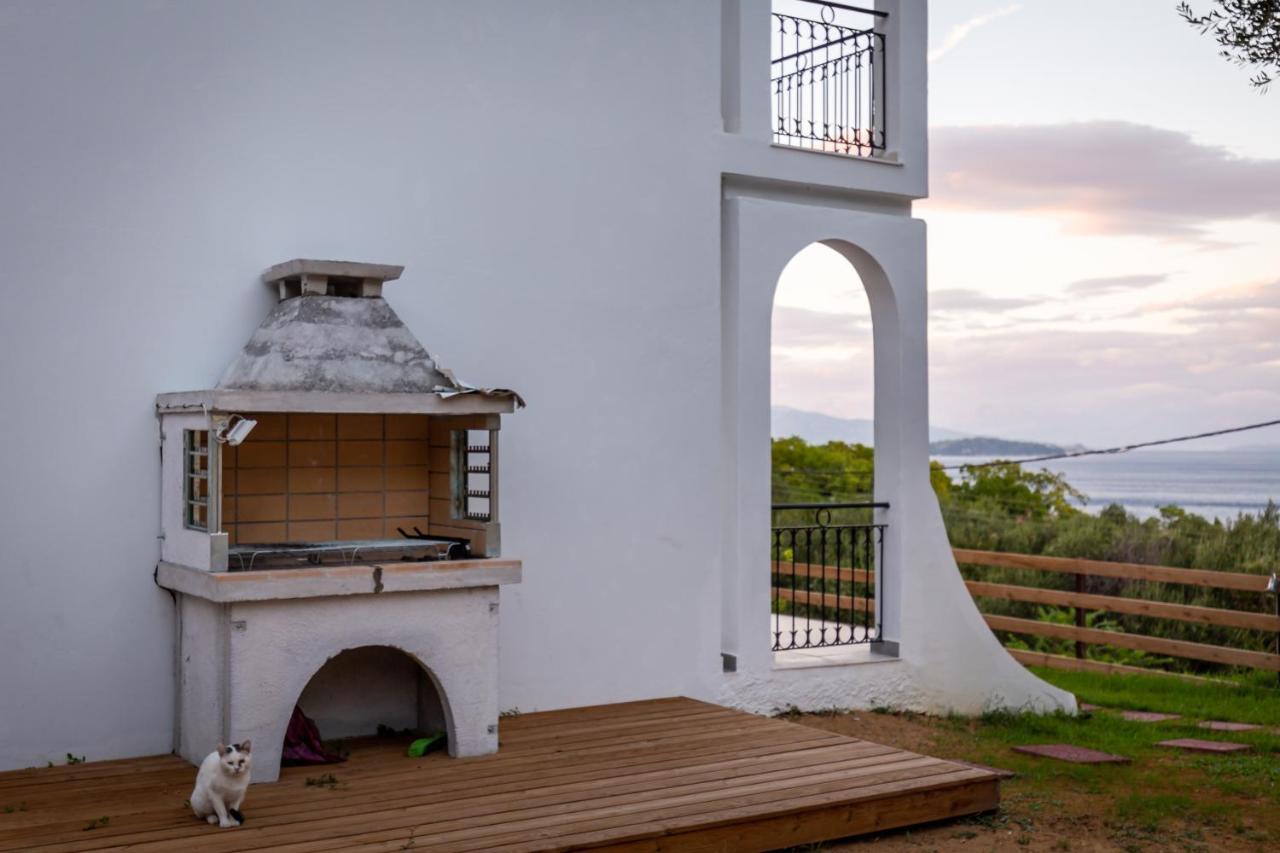 Ionian Blue Maisonette Khalidhiata Bagian luar foto